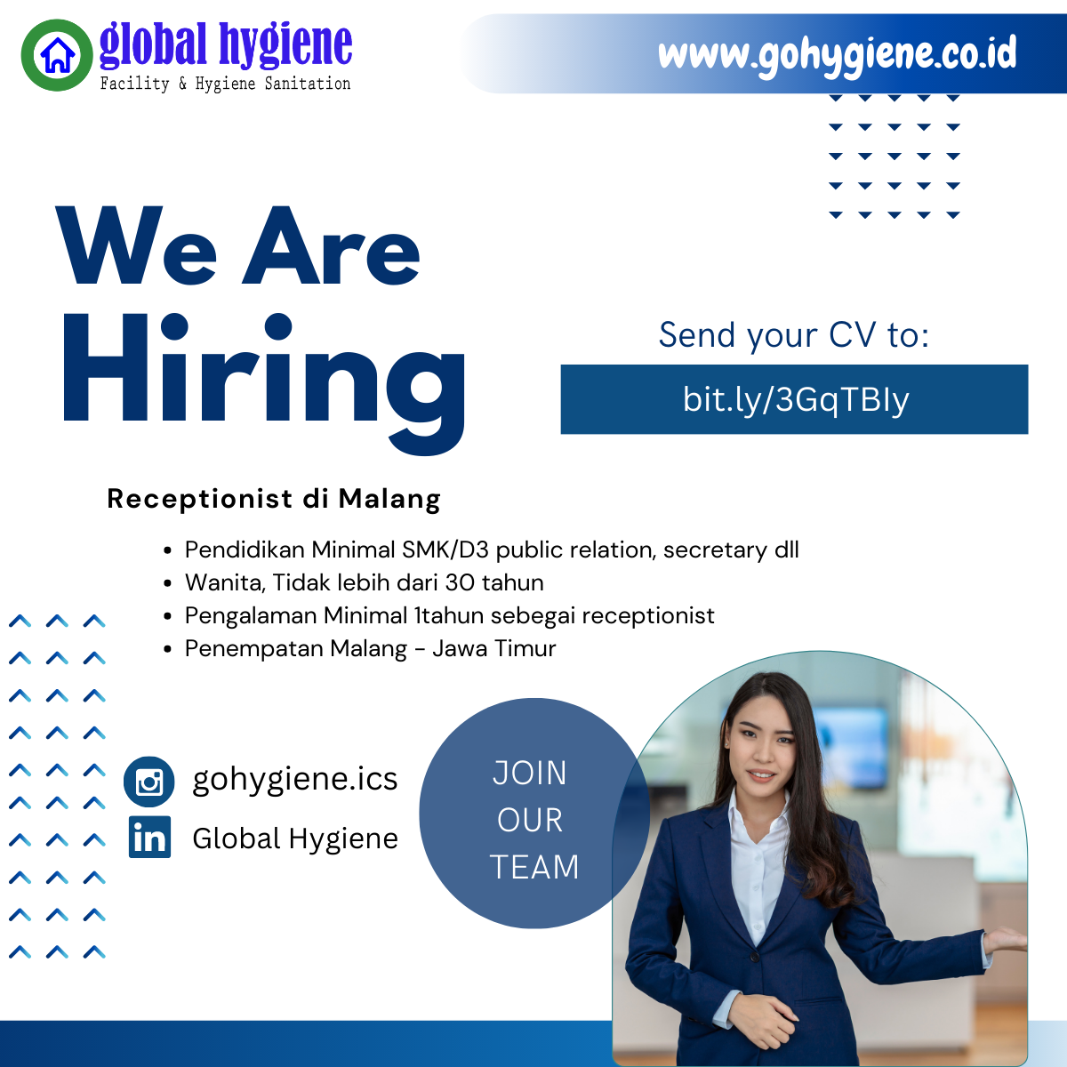 Lowongan Receptionist Di Malang