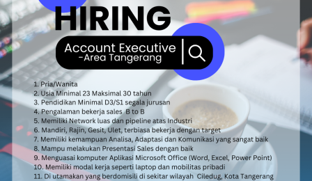Lowongan Account Executive Area Tangerang